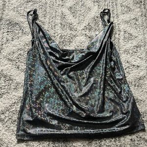 Holographic Tank Top